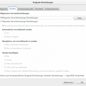 Enigmail Thunderbird PGP