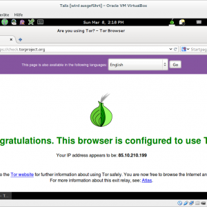 Mit Tails Linux und Tor anonym surfen