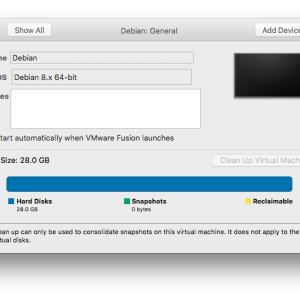 VMware VM shrink Festplatte verkleinern Fusion Workstation