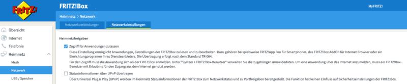 Fritzbox Neustart TR-064
